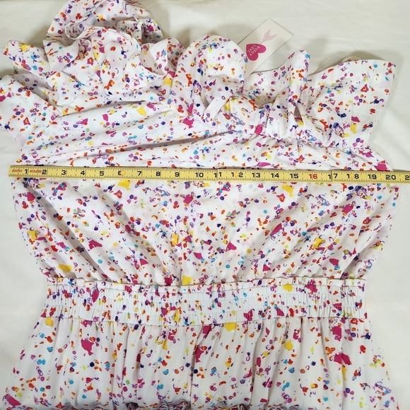 NWT Buddy Love One-Shoulder Confetti Dress - Picture 11 of 12